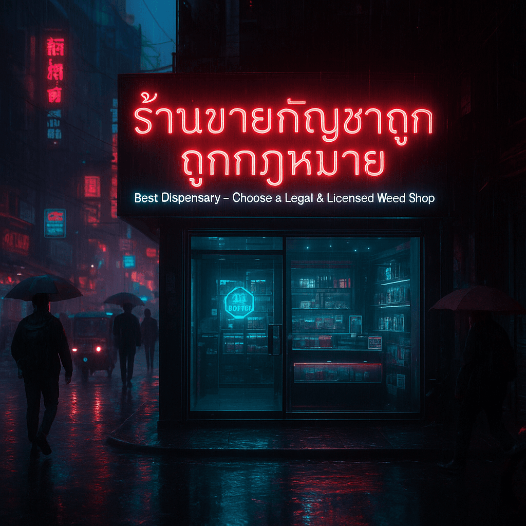 Best Dispensary in Bangkok (2026): How to Choose a Legal & Licensed Weed Shop